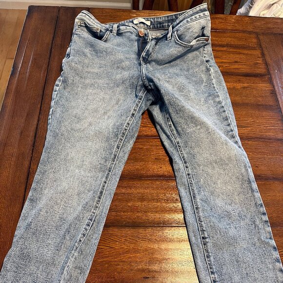 Lauren Conrad distrssed Skinny Ankle jeans sz 12 - Picture 1 of 4